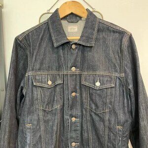 J Crew Dark Rinse Denim Jacket, Size Medium
